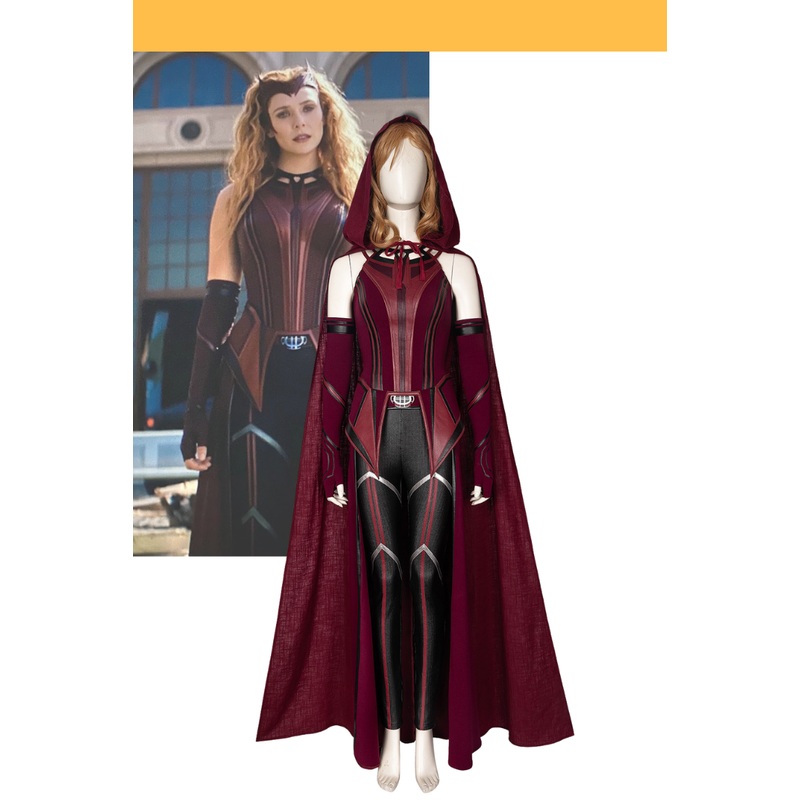 Scarlet Witch Finale Version Wanda And Vision TV Series Cosplay Costume