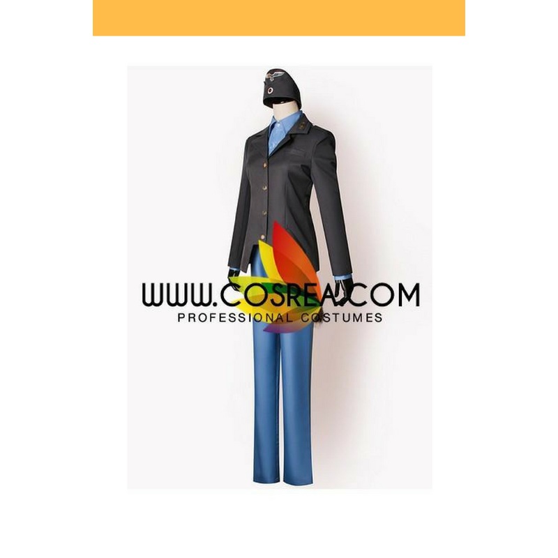 Strike Witches Warutrud Krupinski Cosplay Costume
