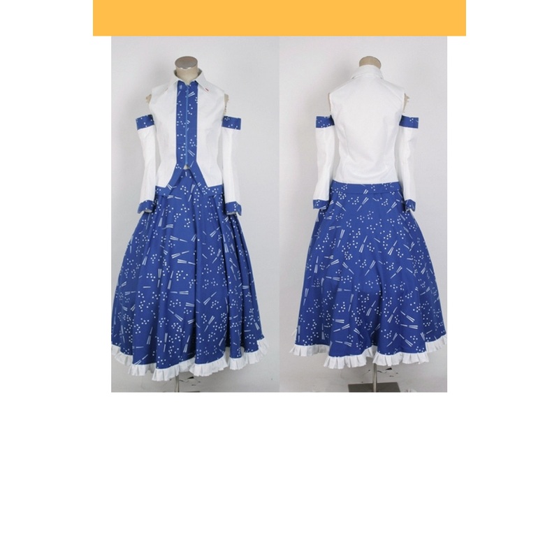 Touhou Project Mountain of Faith Sanae Kochiya Cosplay Costume