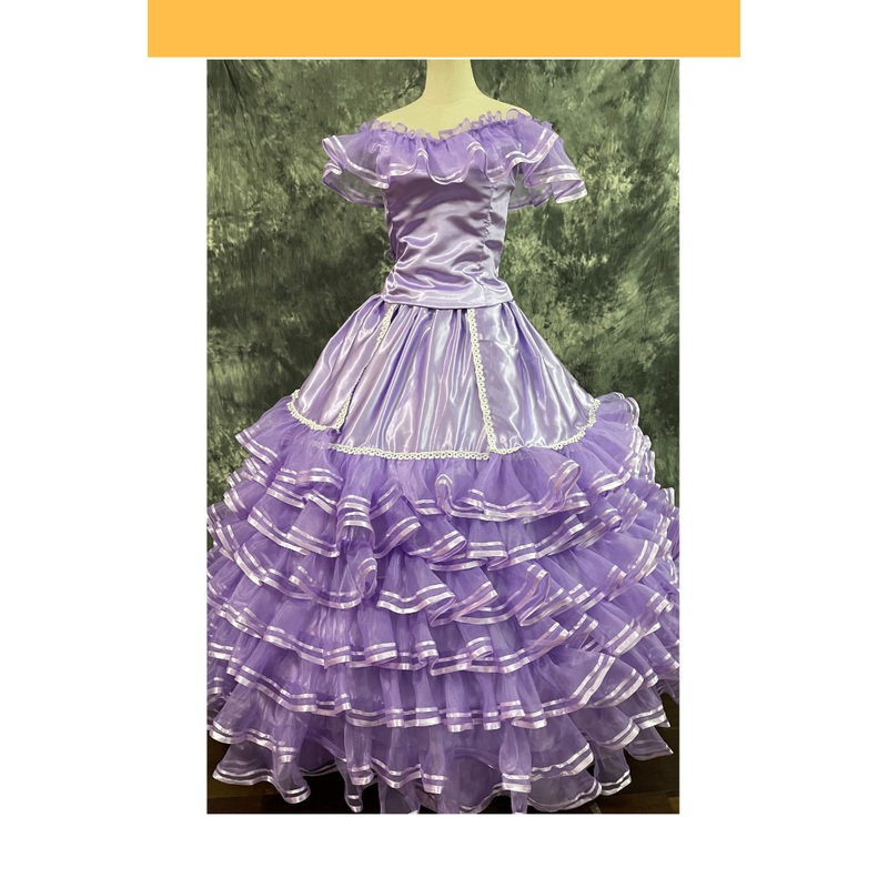 Trail Maid With Purple Organza Cosplay Costume
