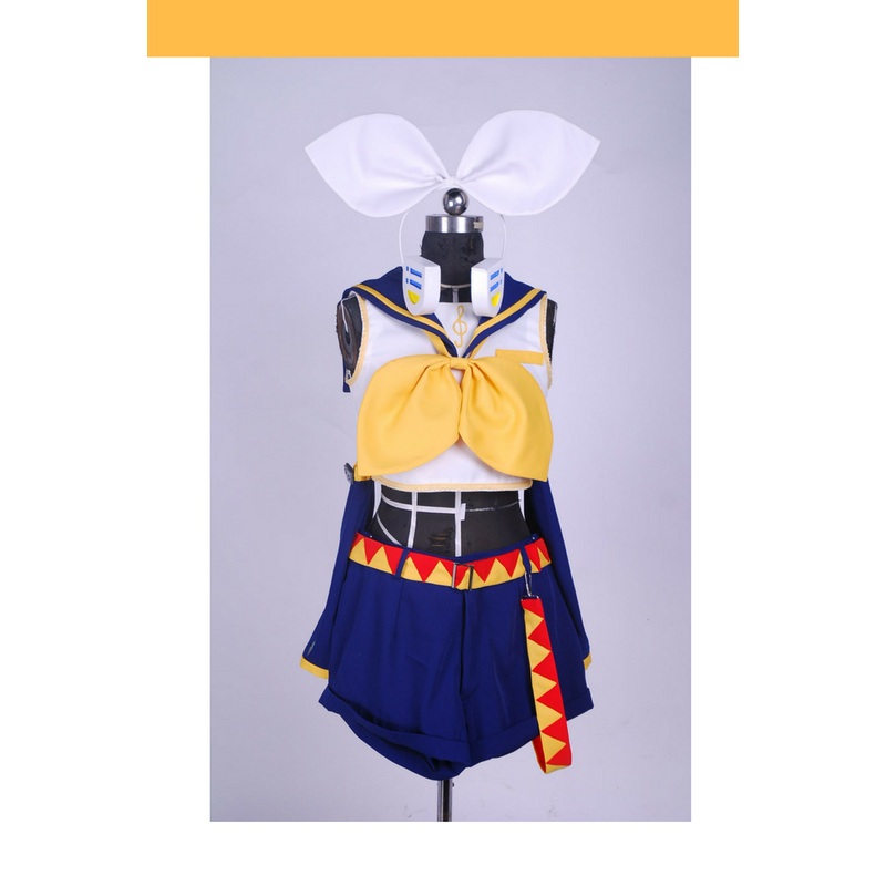 Vocaloid Kagamine Rin Cosplay Costume