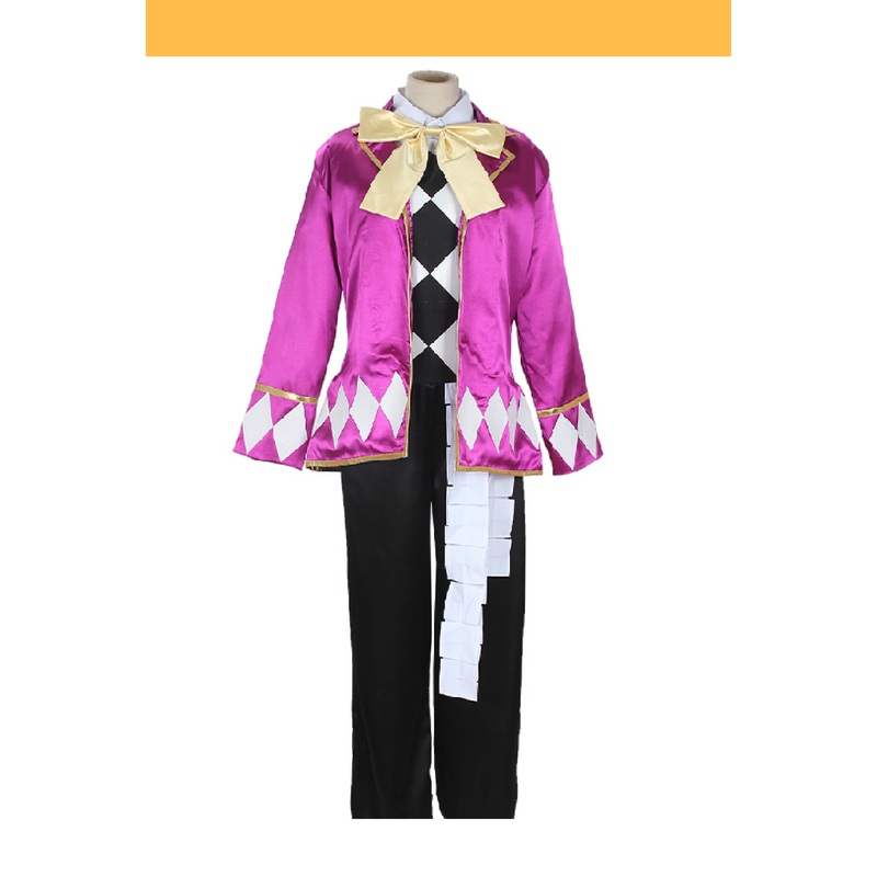 Black Butler Kuroshitusji Joker Satin Version Cosplay Costume