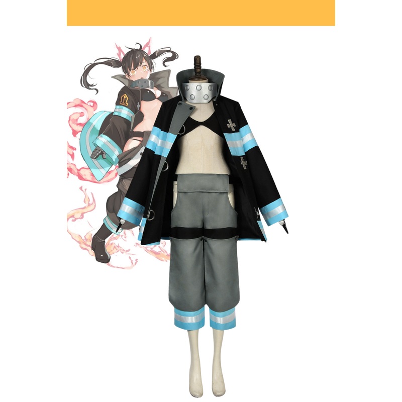 Fire Force 8th Company Tamaki Kotatsu Cosplay Costume