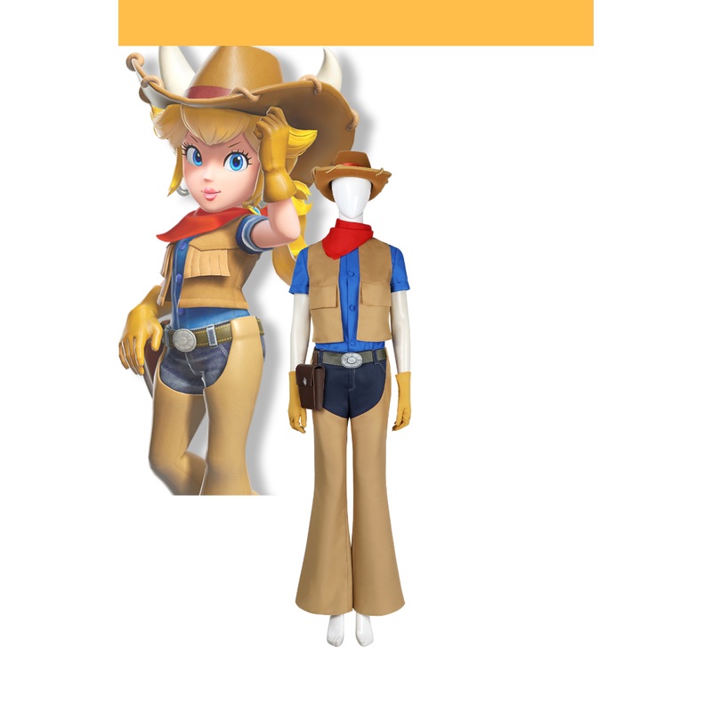 Princess Peach Showtime! Cowboy Costume Set