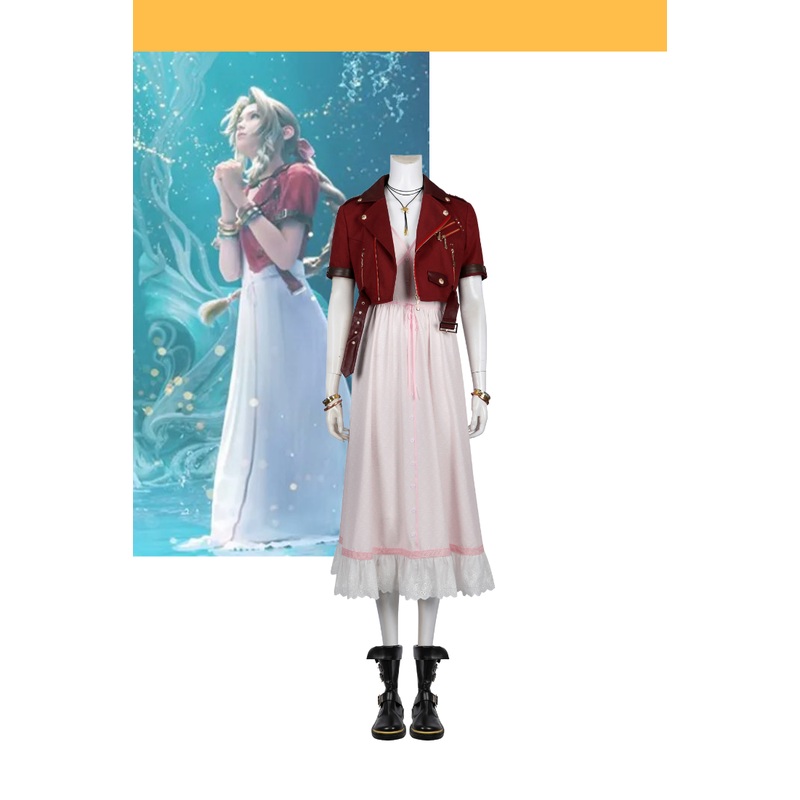 Aerith Gainsborough Final Fantasy 7 Rebirth Custom Costume