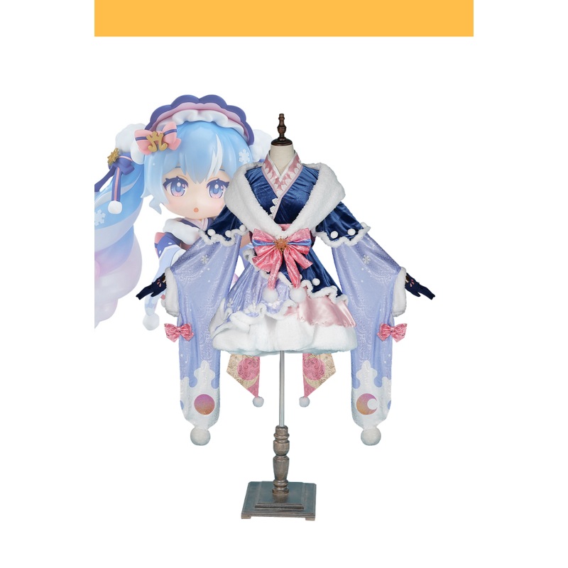 Vocaloid Snow Miku 2023 Limited Sizing Cosplay Costume