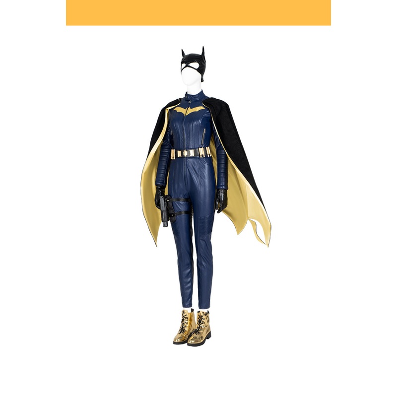 Batgirl PU Leather Cosplay Costume