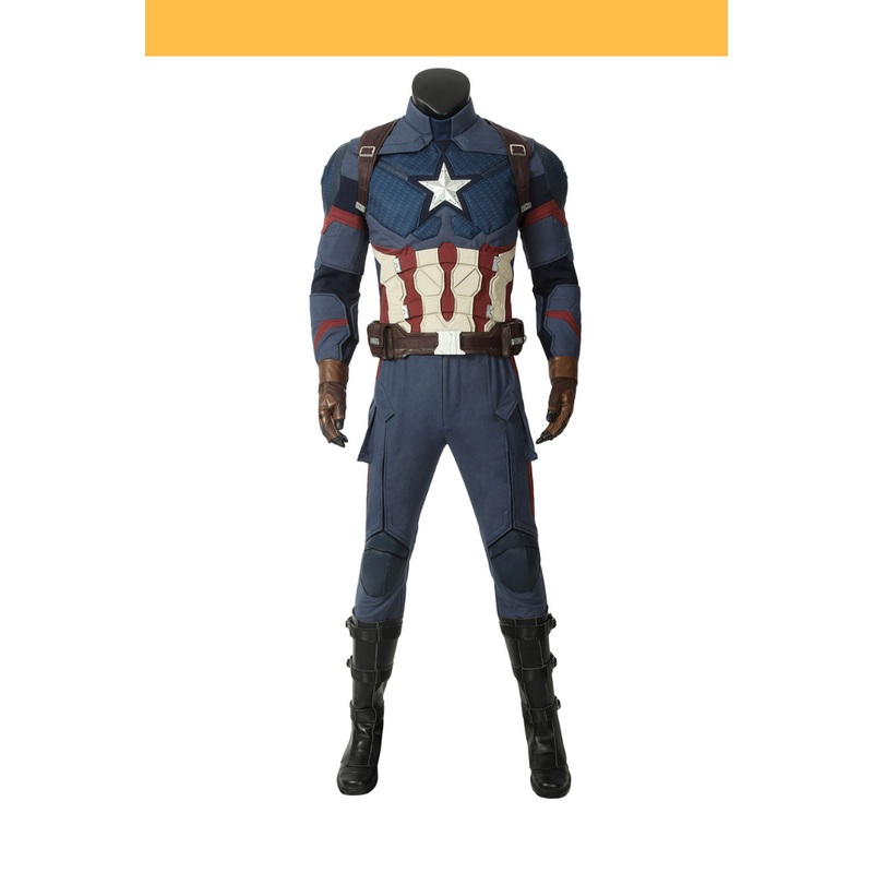 Captain America Avengers Endgame Cosplay Costume