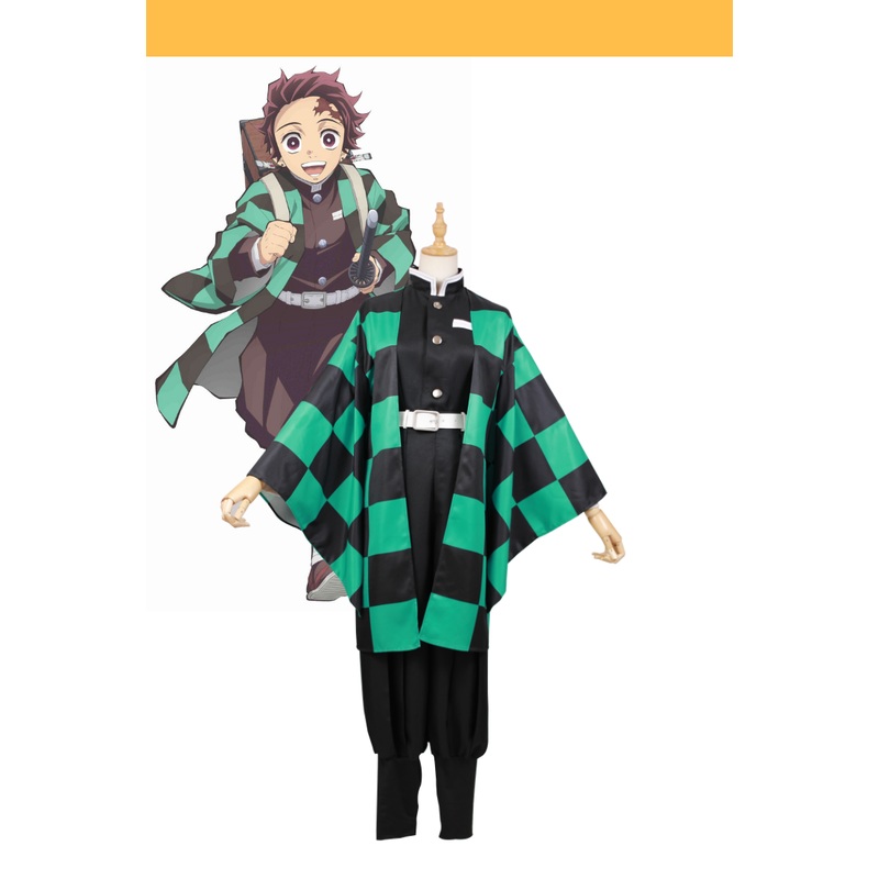 Demon Slayer Tanjiro Kamado Cosplay Costume