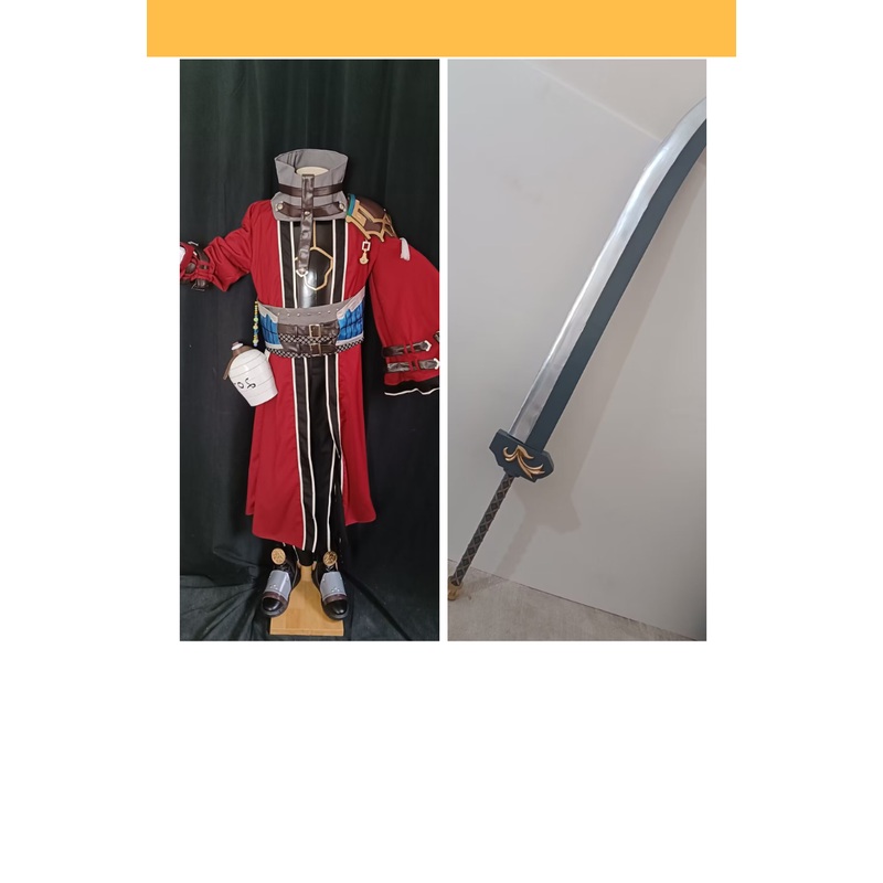Final Fantasy X FF10 Auron Custom Armor And Cosplay Costume