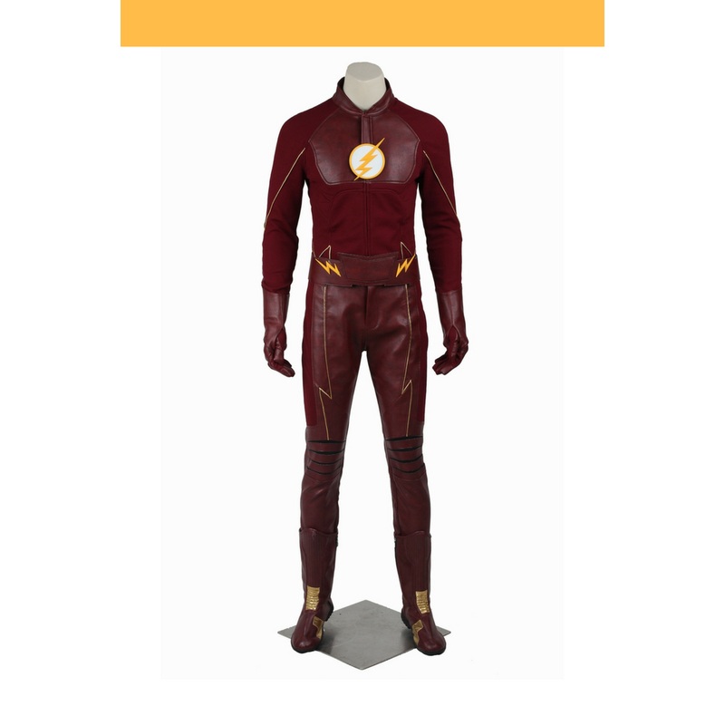 Flash Barry Allen Season 2 Option B Cosplay Costume