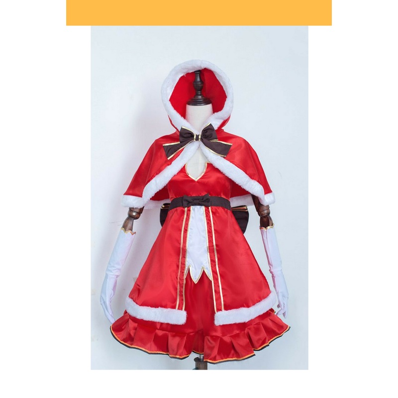 Sword Art Online Asuna Christmas Cosplay Costume