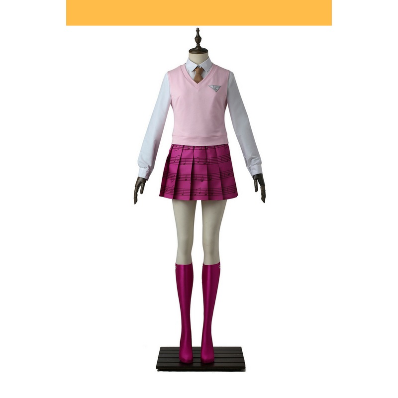 Danganronpa Kaede Akamatsu Cosplay Costume