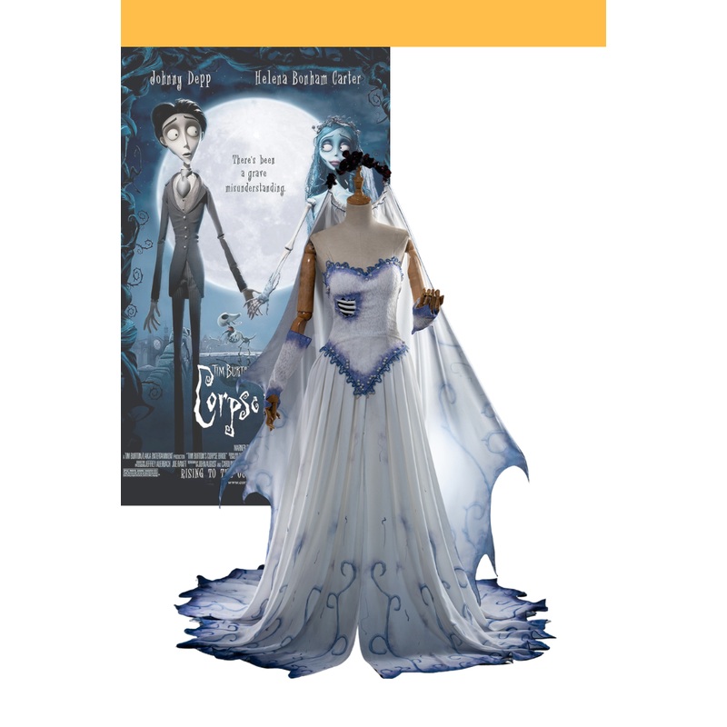 Emily the Corpse Bride Standard Size Cosplay Costume
