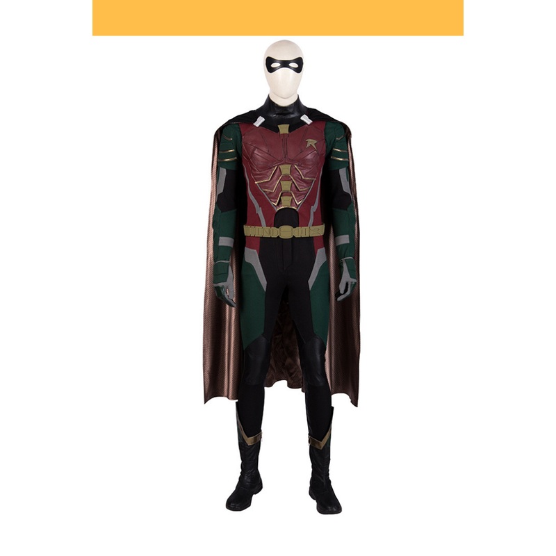 Titan Robin PU Leather Custom Cosplay Costume