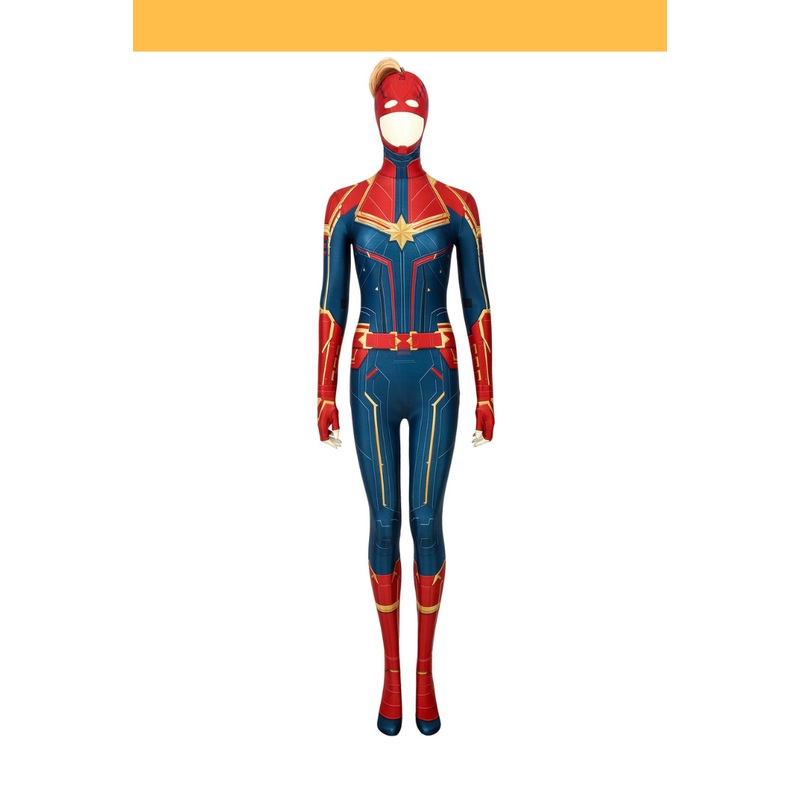 Captain Marvel Digital Printed Cosplay Costume