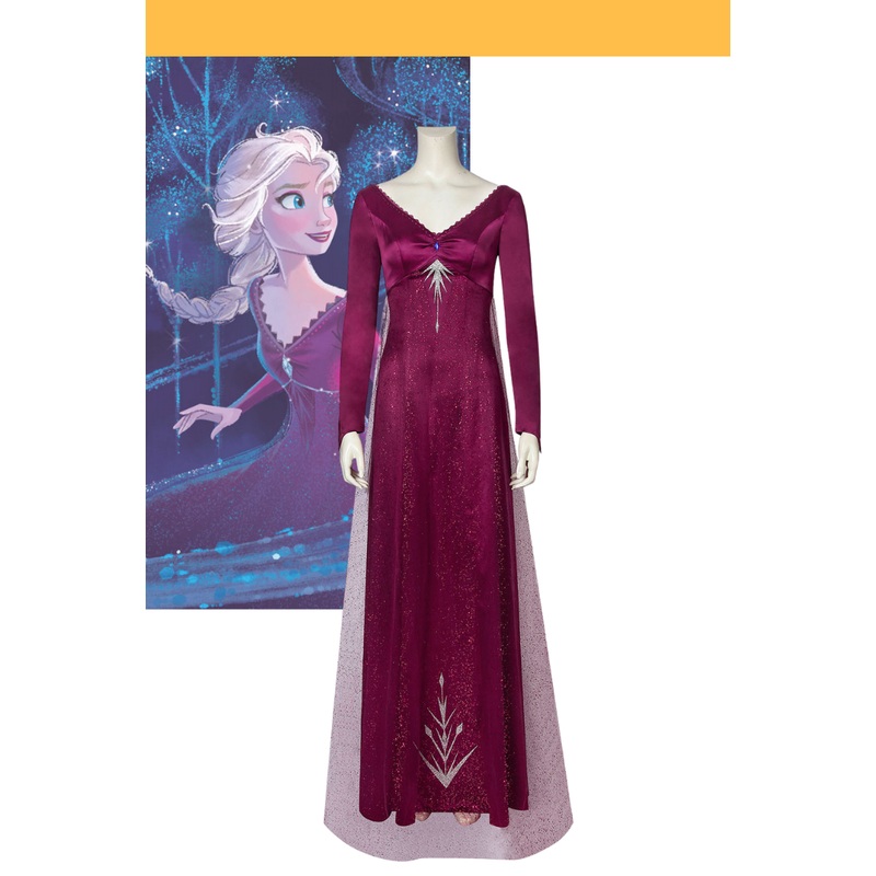 Frozen 2 Elsa Into The Unknown Cosplay Costume