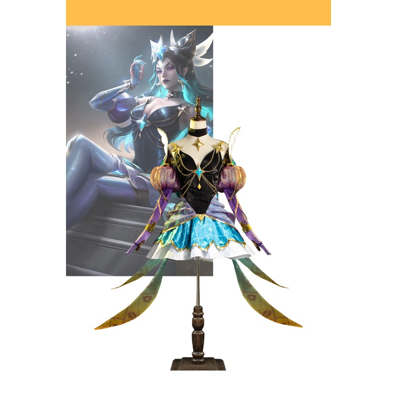 Syndra Prestige Star Guardian League of Legends Limited Sizing Cosplay Costume