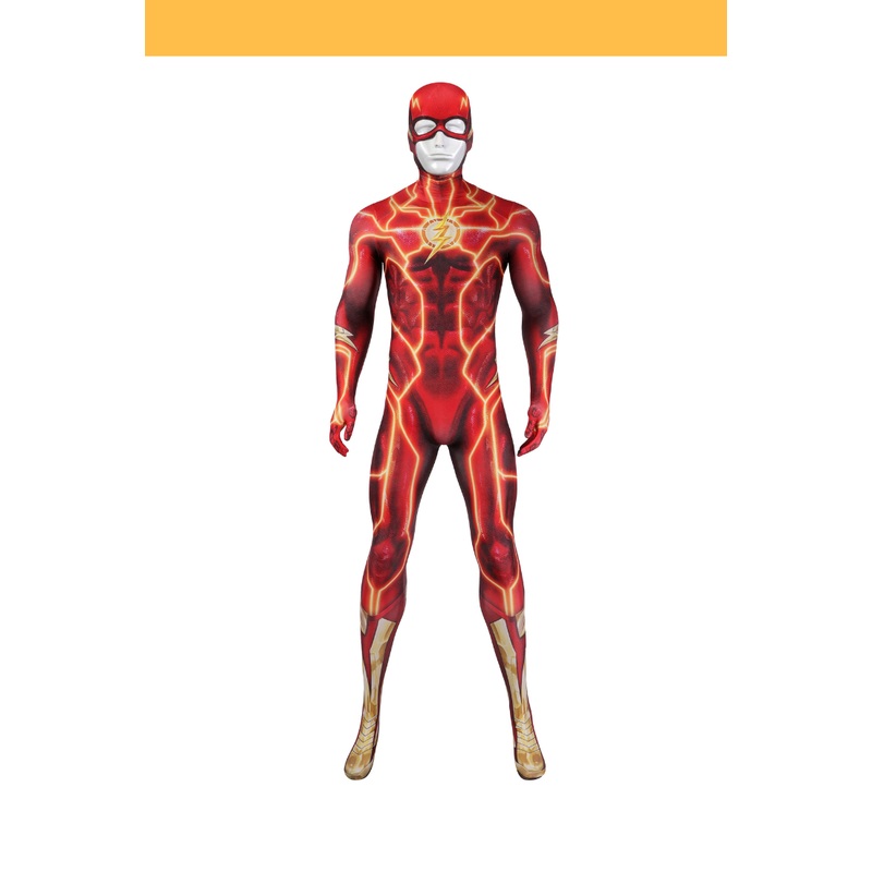 The Flash 2023 Digital Printed Cosplay Costume
