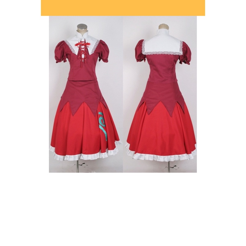 Touhou Project Mountain of Faith Hina Kagiyama Cosplay Costume