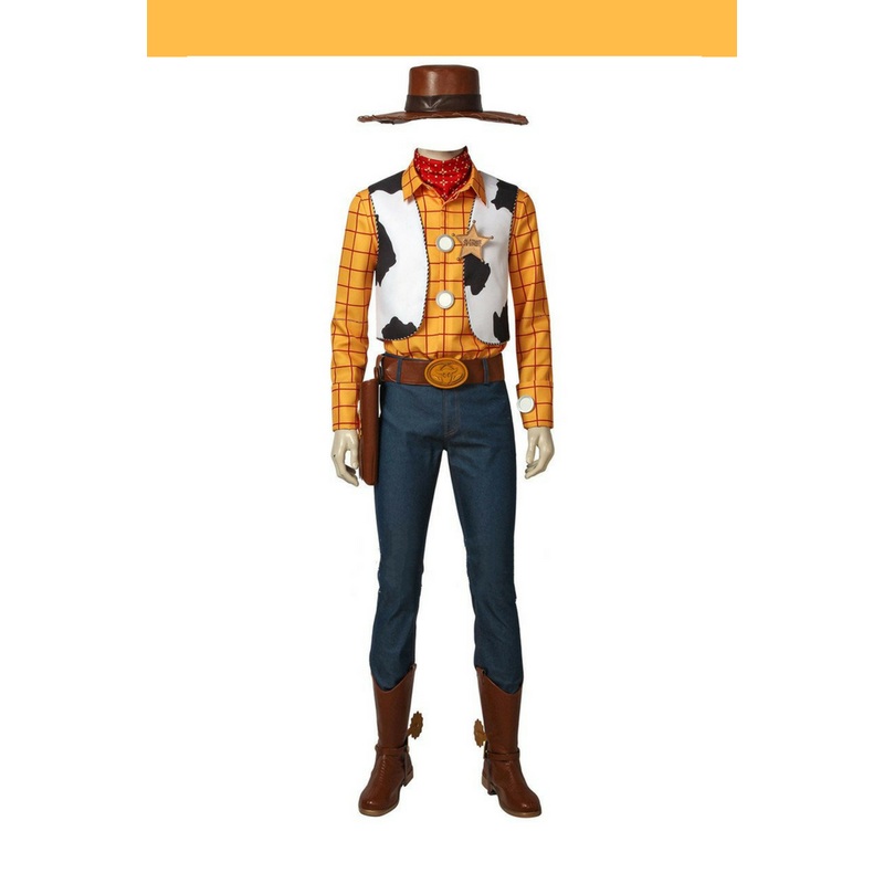 Toy Story Sheriff Woody Cosplay Costume