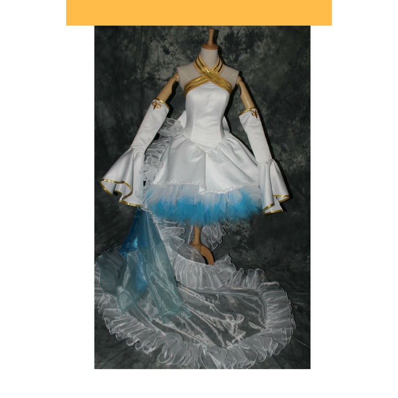 Vocaloid Miku Demon Wedding Cosplay Costume