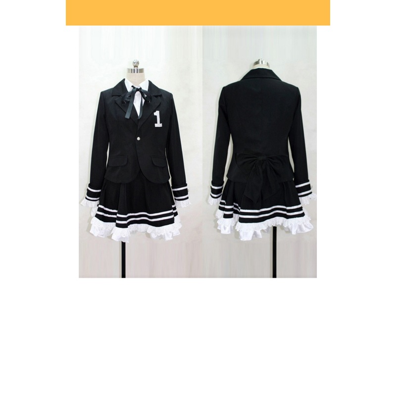 Vocaloid Miku Hatsune Secret Police Cosplay Costume