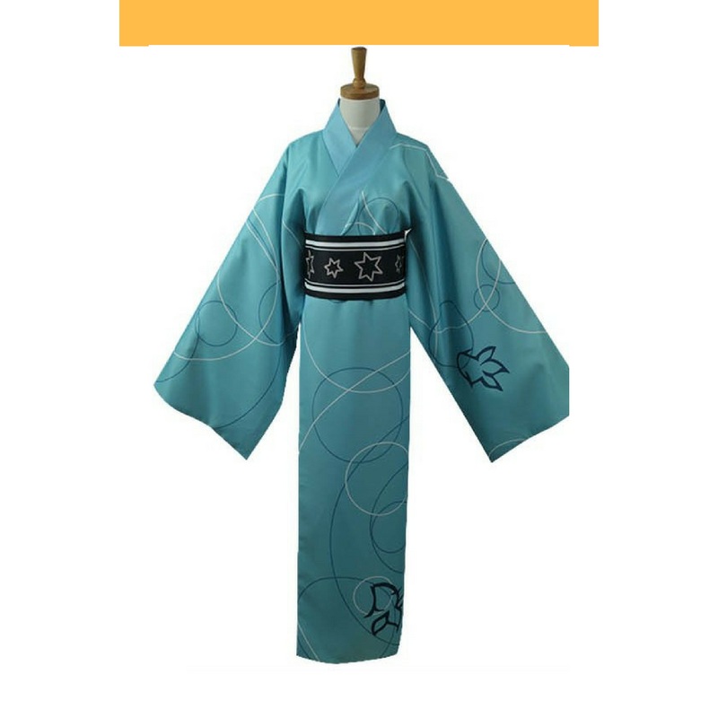 Vocaloid Project Diva Kaito Kimono Cosplay Costume