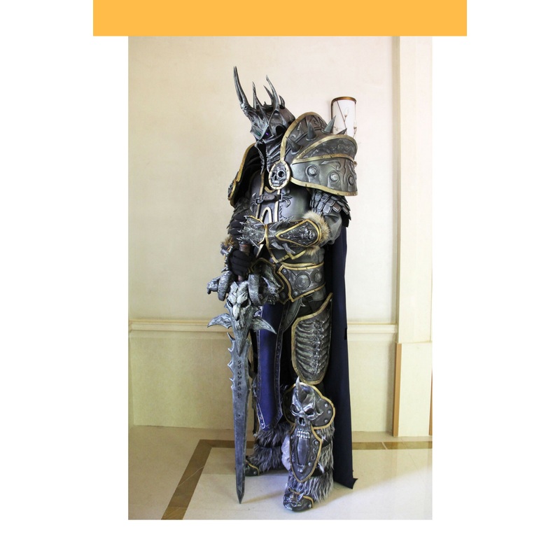 World of Warcraft Arthas Lich King Custom Armor And Cosplay Costume