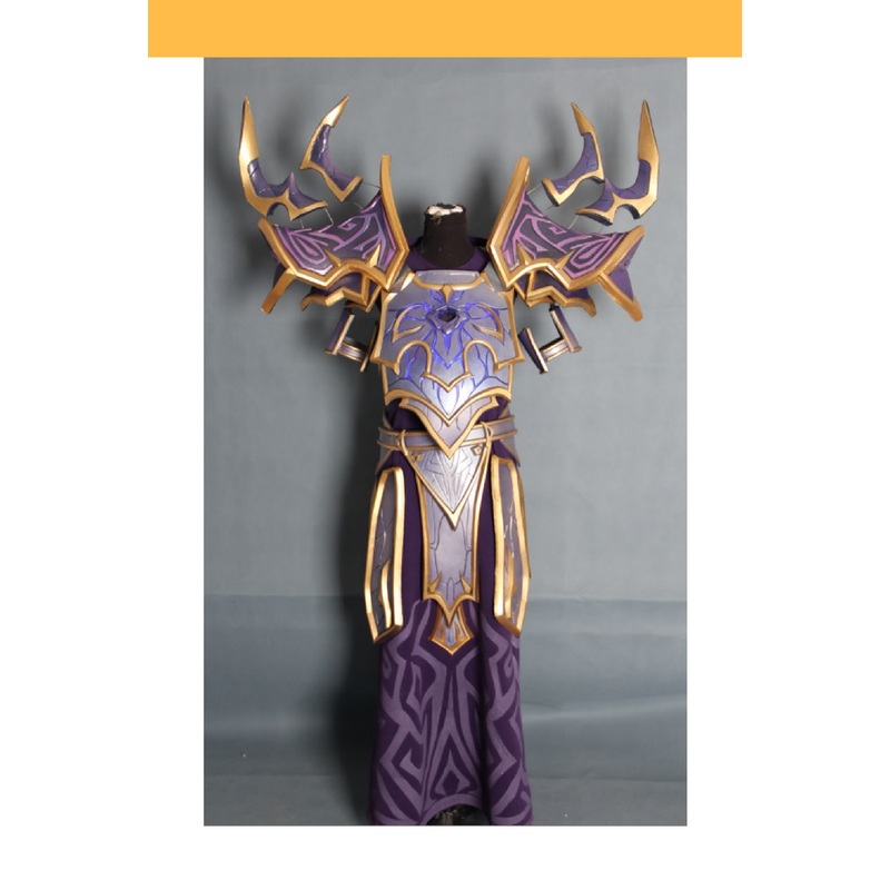 World of Warcraft Warlock Voidheart Raiment Cosplay Costume