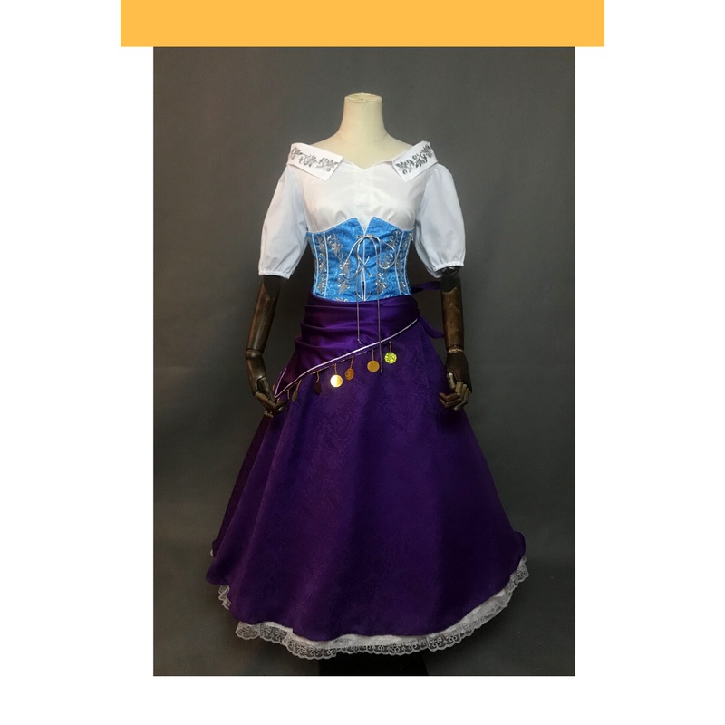 Esmeralda The Hunchback of Notre Dame Brocade Cosplay Costume