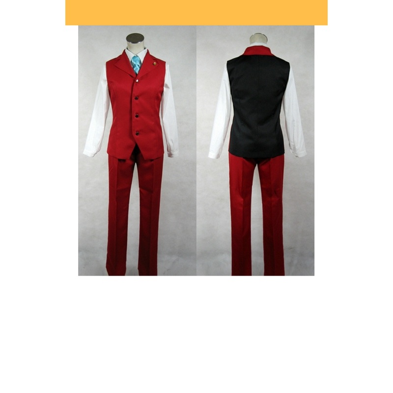 Ace Attorney 4 Apollo Justice Cosplay Costume