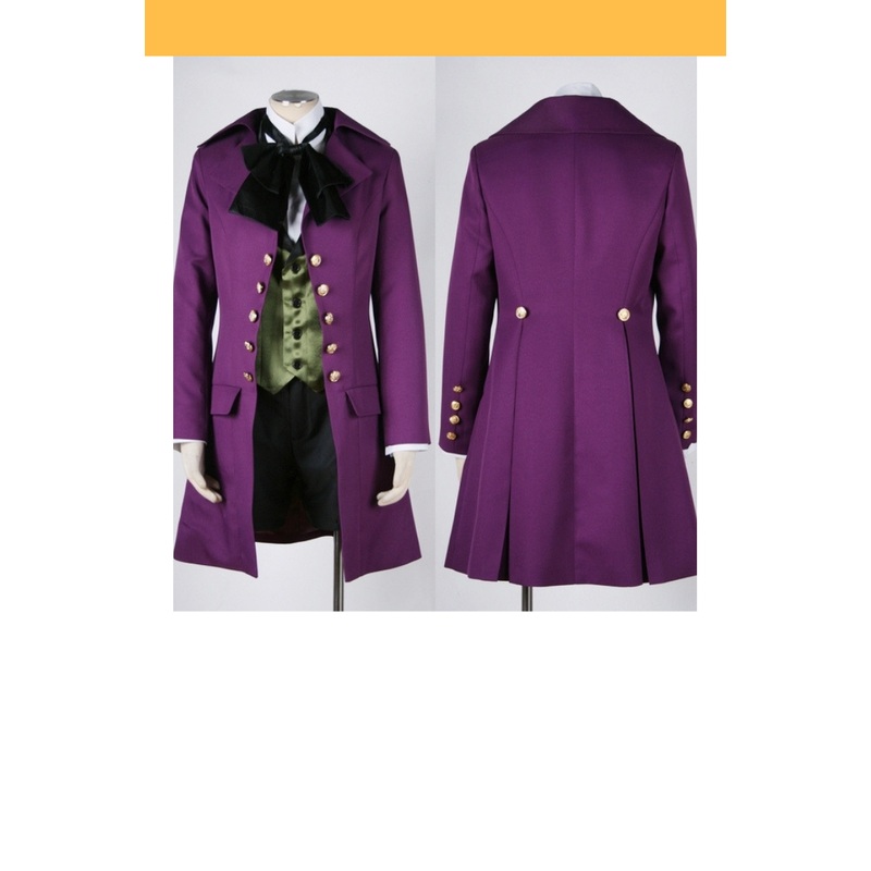 Black Butler Kuroshitusji Alois Trancy Satin Version Cosplay Costume