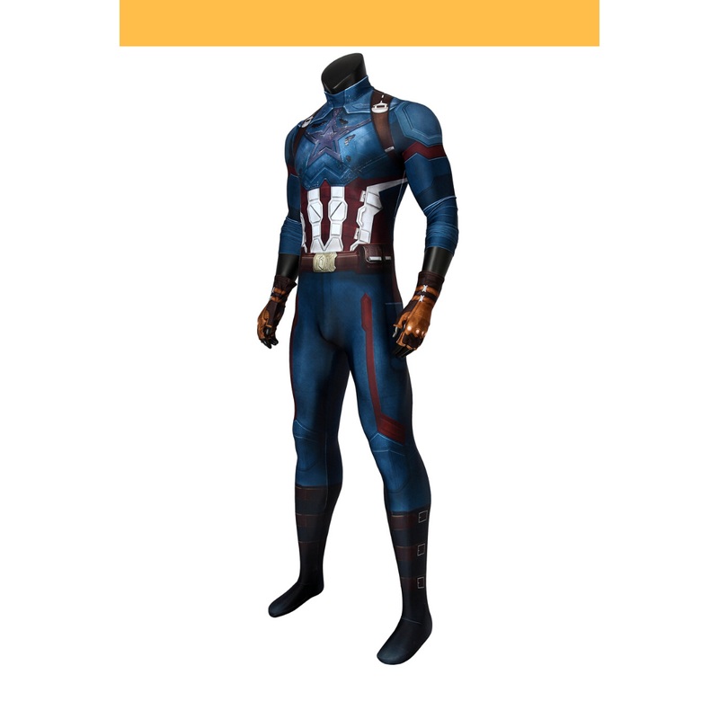 Captain America Infinity War Digital Printed Cosplay Costume