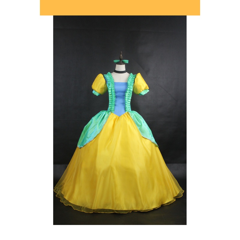 Step Sister Drizella From Cinderella Gradient Satin Cosplay Costume
