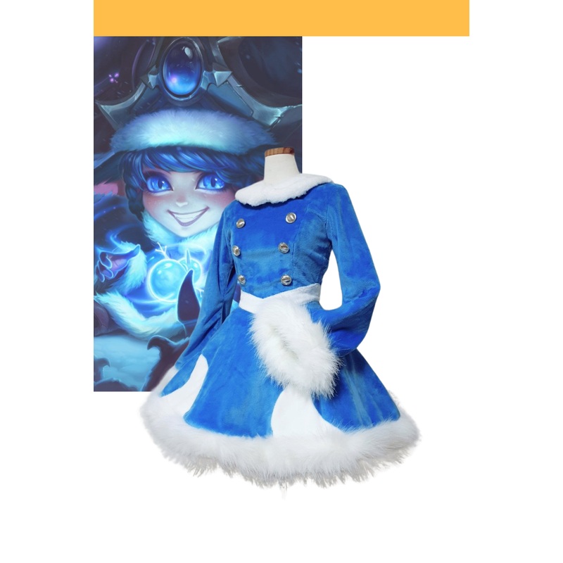 Winter Wonder Lulu League of Legends Cosplay Costume