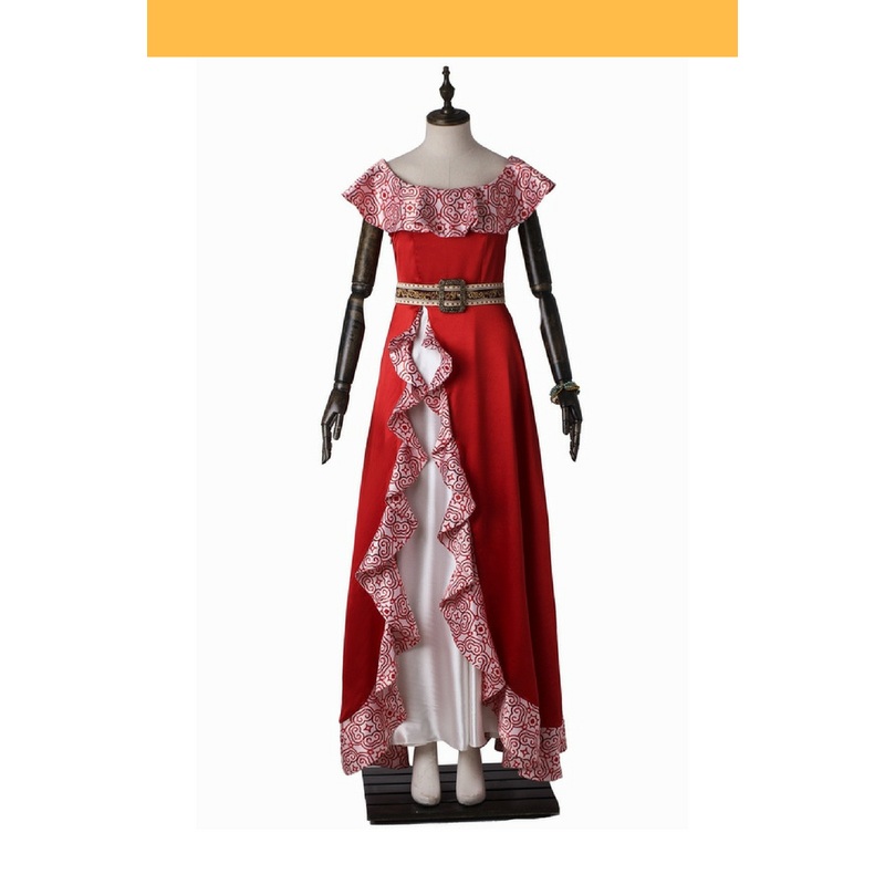 Elena Satin Brocade Cosplay Costume