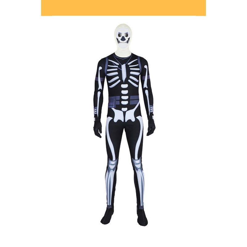 Fortnite Skull Trooper Cosplay Costume