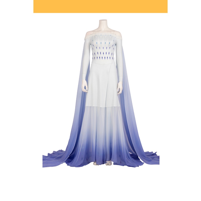 Frozen 2 Elsa Show Yourself Gradient Cosplay Costume
