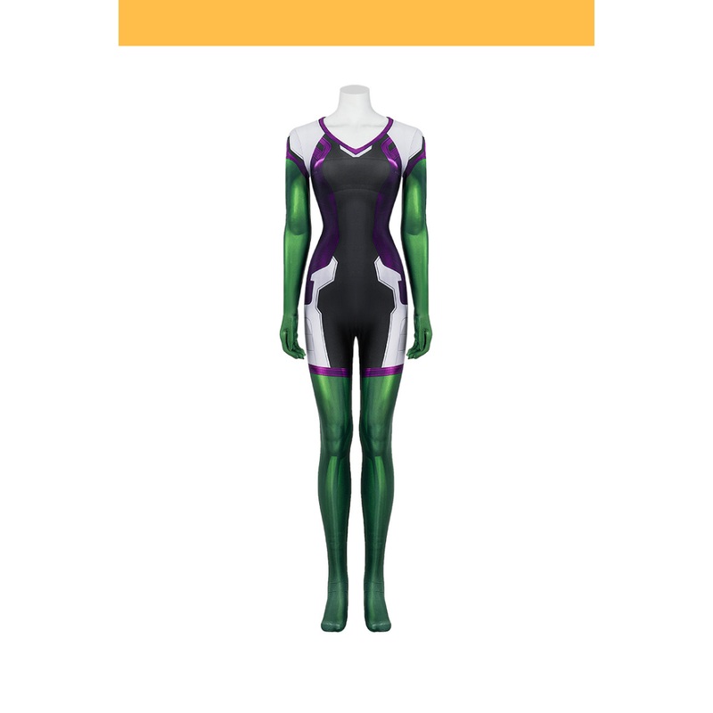 She-Hulk Digital Printed Cosplay Costume