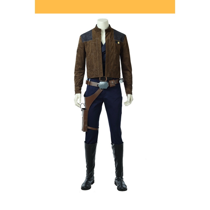 Star Wars Han Solo Star Wars Suede Leather Cosplay Costume