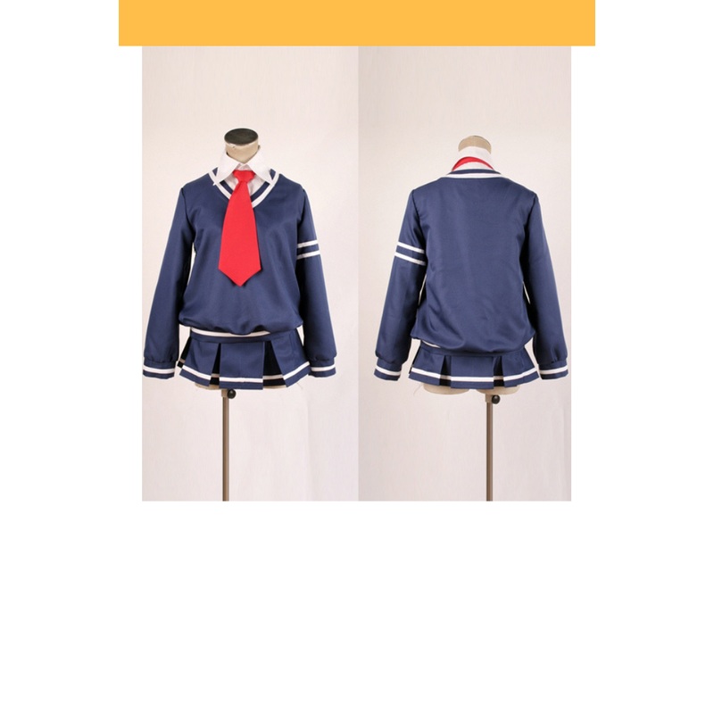 Vocaloid Miku Monochrome Blue Sky Cosplay Costume