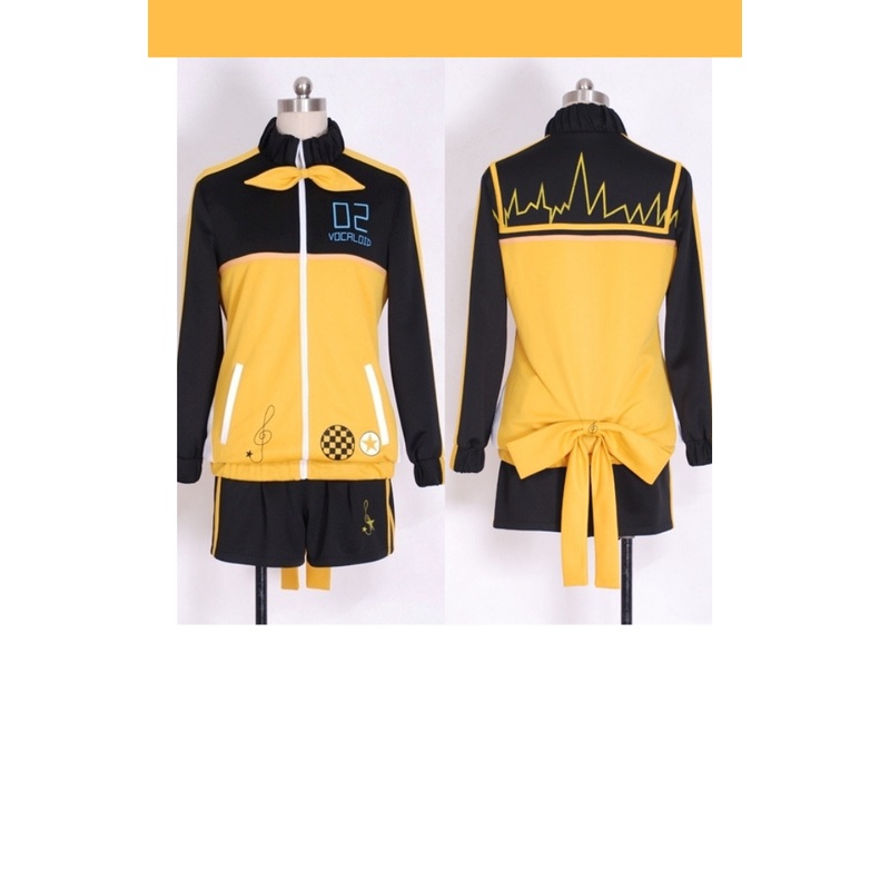 Vocaloid Rin Kagamine Project Diva F Cosplay Costume