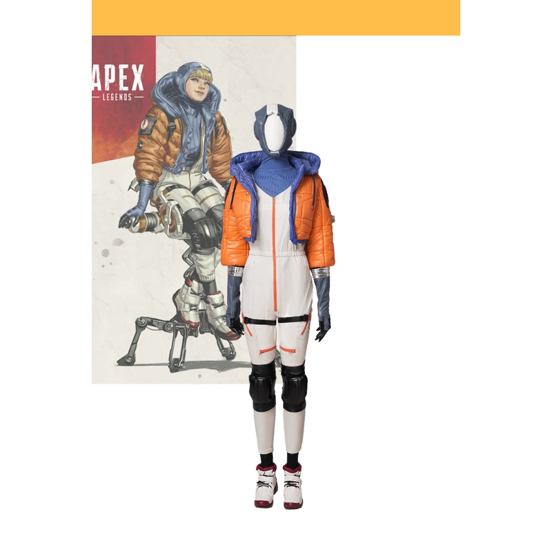 Wattson Apex Legends Padded PU Leather Cosplay Costume