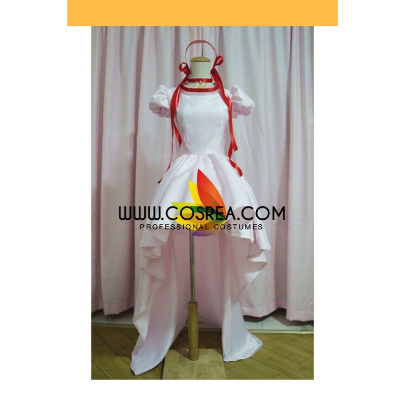 Cardcaptor Sakura Artbook Pink Satin Cosplay Costume