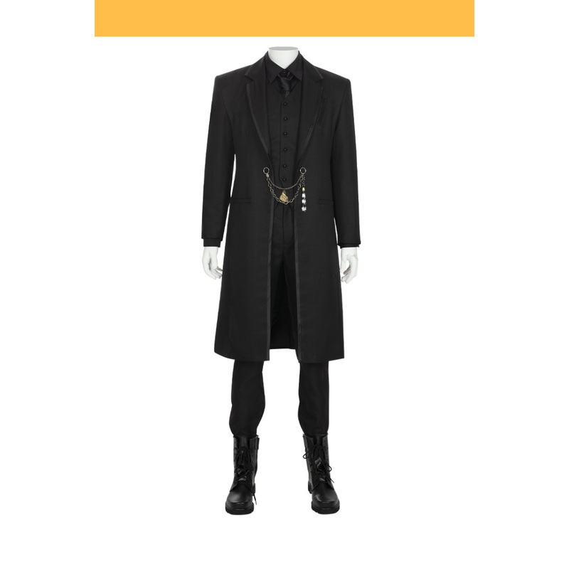 Doctor Strange Black Suit Cosplay Costume