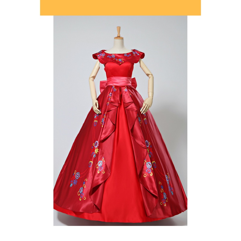 Elena of Avalor Embroidered Regal Cosplay Costume