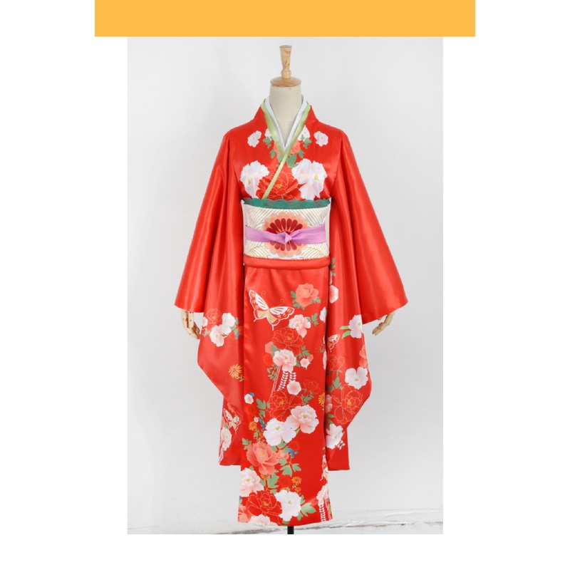 Fate Rin Kimono Cosplay Costume