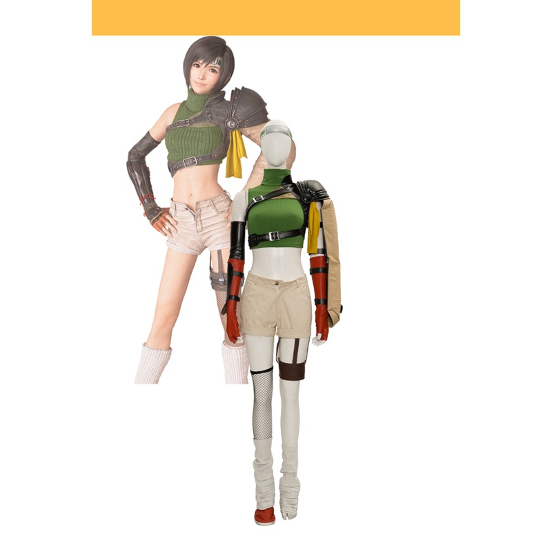 Final Fantasy VII Remake FF7 Remake Yuffie Alternative Color Cosplay Costume
