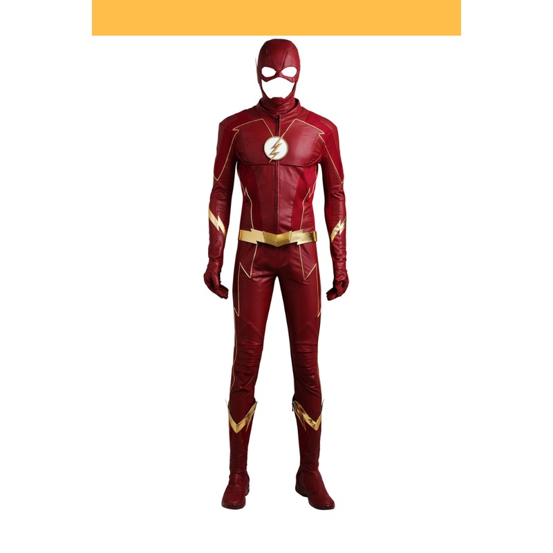 Flash Barry Allen Season 4 Cosplay Costume
